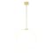 Cwi Lighting Hoops 1 Light LED Chandelier With Satin Gold Finish 1273P24-1-602 - alternate 1